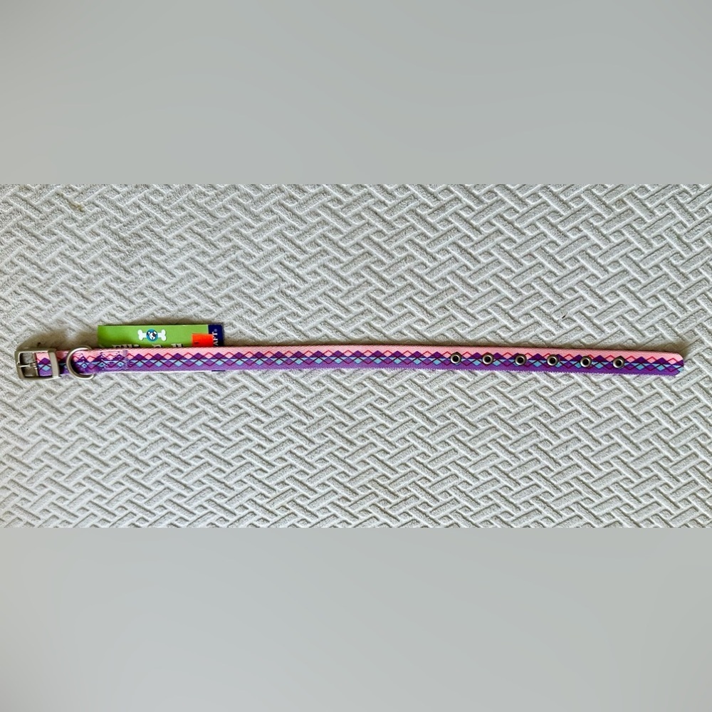 Argyle Dog collar
